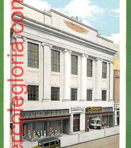 ah2217 - VINTAGE POSTCARD - New MASONIC Temple, Troy, N.Y.