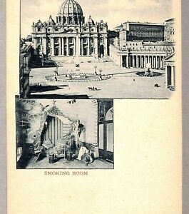 ab0458 - VINTAGE POSTKARTE - ROM Stadt: Hotel Pension Michel