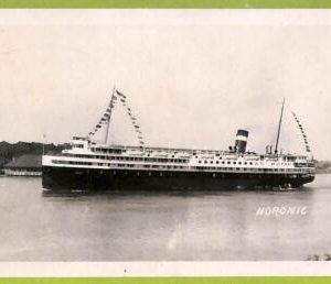 af7488 - CANADA - VINTAGE POSTCARD  Ansichtskarten  - 1949 SHIP  "Noronic" NAVI