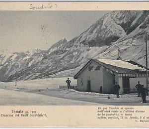 CARTOLINA d'Epoca - BRESCIA :  Passo del Tonale  1914