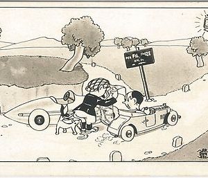 53211  - CARTOLINA d'Epoca PUBBLICITARIA -   ROMA - INDICATORE AUTOMATICO