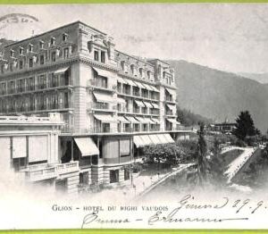 ad4375 -  SWITZERLAND Schweitz - Ansichtskarten VINTAGE POSTCARD - Glion - 1906