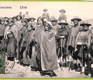 aa5574 - CHILE - Vintage Postcard - Indios - Araucanos - 1912