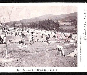 ab2360 CARTOLINA D'EPOCA GENOVA  Provincia :  Cairo Montenotte
