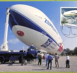 ad3320 - Switzerland - Postal History - MAXIMUM CARD - 2004 - Zeppelin