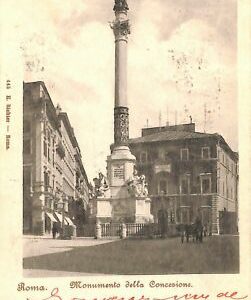 ab0540 - VINTAGE POSTCARD - ROME City: Monument of the Conception