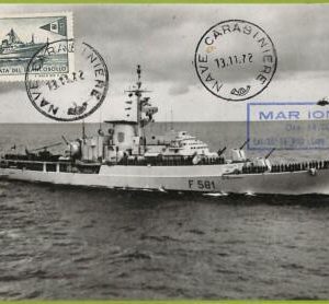 ad3315 - ITALY - Postal History - MAXIMUM CARD - 1972 - Ships