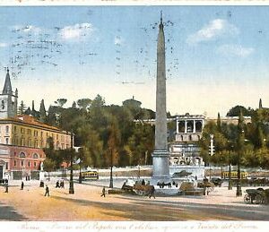 ab0560 - VINTAGE POSTCARD - ROME City: Piazza del Popolo
