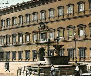 ab0570 - VINTAGE POSTKARTE - ROM Stadt: Palazzo Farnese
