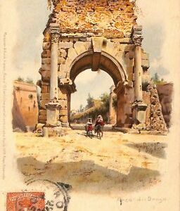 ab0579 - POSTAL VINTAGE - ROMA Ciudad: Arco de Druso