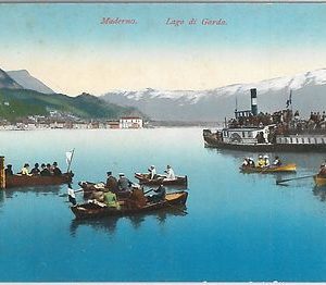 54743 -- CARTOLINA d'Epoca - LAGO di GARDA:  MADERNO