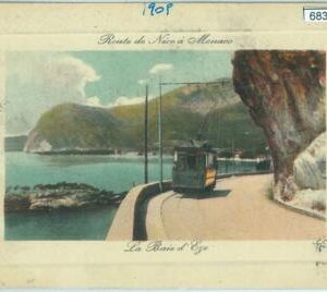 68337 - MONACO - VINTAGE POSTCARD - Monte Carlo: La Baie D'Eze 1909