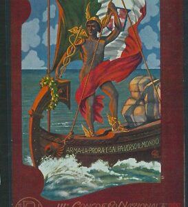 Lib1063 - CARTOLINA d'Epoca PUBBLICITARIA Illustrata - GIBELLI Congresso MILANO