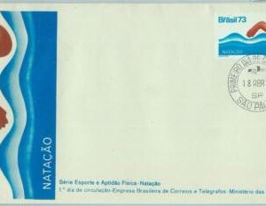 67707 - BRAZIL - POSTAL HISTORY - FDC COVER -  1973 SPORT: SWIMMING