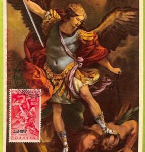 ad3350 - ITALY - Postal History - MAXIMUM CARD - ART