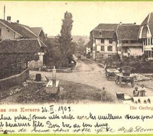 ad4528 - SWITZERLAND  - Ansichtskarten VINTAGE POSTCARD - Gruss aus Kerzers-1903