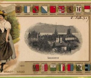 ad4584 - SWITZERLAND Schweitz- Ansichtskarten VINTAGE POSTCARD - Lausanne - 1909