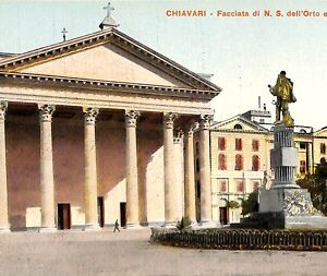 ab2510- CARTOLINA D'EPOCA GENOVA  Provincia : Chiavari