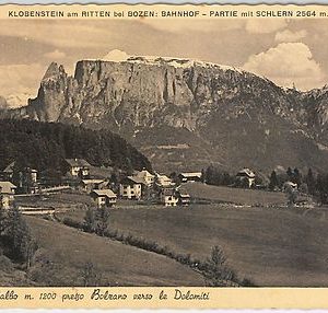 CARTOLINA d'Epoca - BOLZANO  :   COLLALBO  Renon 1953