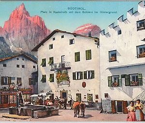 CARTOLINA d'Epoca - BOLZANO  -  Castelrotto