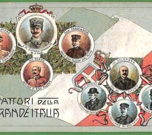 ah1043 - VINTAGE POSTCARD - 1918 -  ROYALTY ITALY Italia Reali