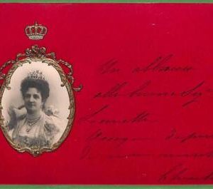ah1049 - VINTAGE POSTCARD - ROYALTY ITALY Italia Reali