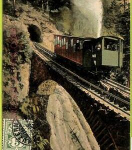ad4902 - SWITZERLAND Schweitz- Ansichtskarten VINTAGE POSTCARD-Pilatus-Bahn-1906