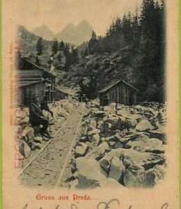 ad4904 - SWITZERLAND - Ansichtskarten VINTAGE POSTCARD - Gruss Aus Preda - 1901
