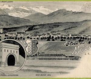 ad4877 - SWITZERLAND - Ansichtskarten VINTAGE POSTCARD - Gruss aus Naters - 1906