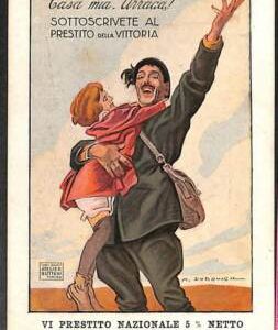 Lib634 - CARTOLINA d'Epoca - PROPAGANDA Illustrata: PRESTITO NAZIONALE Dudovich
