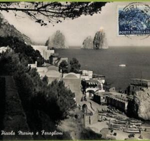ad3354 - ITALY - Postal History - MAXIMUM CARD - 1954 - Capri, Faraglioni
