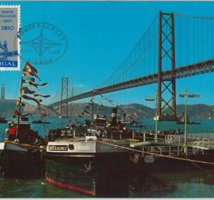 63617 - PORTUGAL - POSTAL HISTORY: MAXIMUM CARD 1966 -  ARCHITECTURE  Bridge