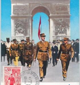 63520  -  FRANCE - POSTAL HISTORY: MAXIMUM CARD 1971 -  GENERAL De Gaulle