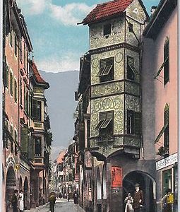 40741   CARTOLINA d'Epoca - BOLZANO - MERANO : Laubengasse