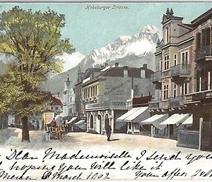 40764   CARTOLINA d'Epoca - BOLZANO - MERANO 1902