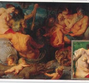62794 - PARAGUAY - POSTAL HISTORY: MAXIMUM CARD 1972 - ART: RUBENS