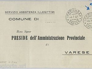 ITALIA REGNO - STORIA POSTALE : segnatasse su BUSTA - AFFRANCATURA D'EMMERGENZA