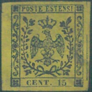87680 - ANTICHI STATI: MODENA - Sassone 3  Usato