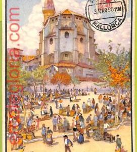 6376 - SPAIN - VINTAGE POSTCARD - Palma de Mallorca