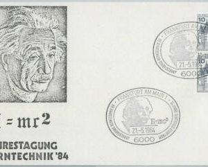 73646 - GERMANY   - Postal History -  SPECIAL  Cover  1984 - EINSTEIN