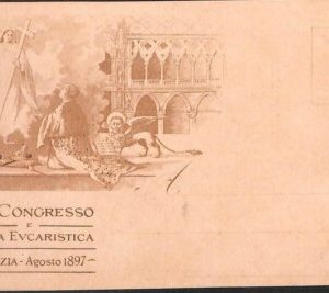 Lib501 - CARTOLINA d'Epoca Illustrata - CONGRESSO EUCARISTICO - VENEZIA 1897