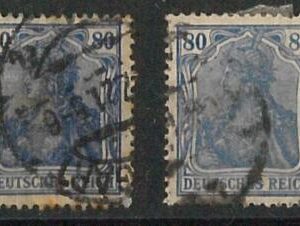60880 - GERMANY - STAMPS: Michel # 149 + 149b USED - NICE!