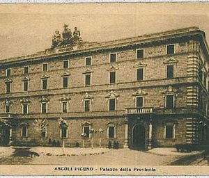 CARTOLINA d'Epoca ASCOLI PICENO città : PALAZZO PROVINCIA