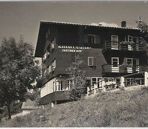 40822  CARTOLINA d'Epoca - BOLZANO  -  Ortisei ALBERGO SAN GIACOMO 1954