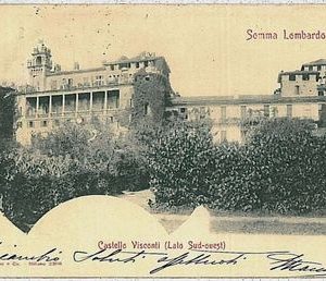 CARTOLINA d'Epoca VARESE - Somma Lombardo 1903
