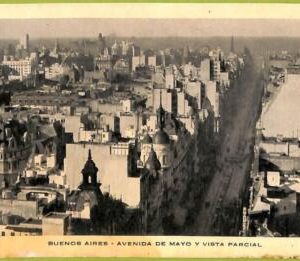 af0277 - ARGENTINA - VINTAGE POSTCARD - Buenos Aires - Avenida de Mayo - 1939
