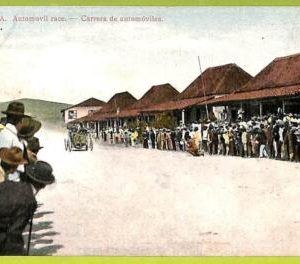 ah0175 - HAVANA - VINTAGE POSTCARD -   CAR RACE !! - 1909 - RR!