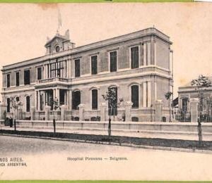 af0282 - ARGENTINA - VINTAGE POSTCARD - Buenos Aires - Hospital Pirovano