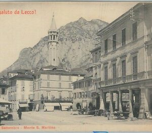 76742 - CARTOLINA d'Epoca -  LECCO Citta' :  PIAZZA XX Settembre
