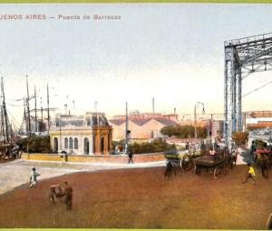 af0297 - ARGENTINA - VINTAGE POSTCARD - Buenos Aires - Puente de Barracas